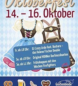 Grossenbrode Plakat Oktoberfest