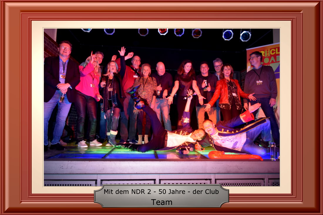 DJ Crazy Ardo meets Das NDR 2 50 Jahre Der Club-Team